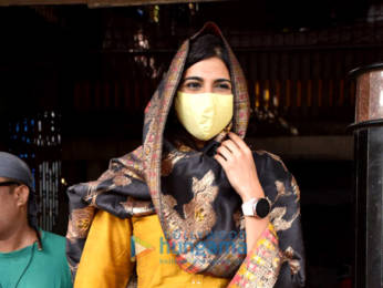 Photos: Aahana Kumra snapped at a Gurdwara in Versova
