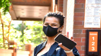 Photos: Aisha Sharma and Sophie Choudry spotted in Bandra