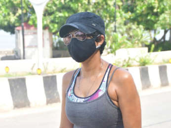 Photos: Mandira Bedi spotted at Pali Hill