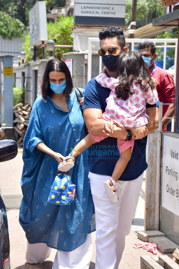 Photos: Neha Dhupia and Angad Bedi snapped at Surya Hospital in Santacruz Photos: Neha Dhupia and Angad Bedi snapped at Surya Hospital in Santacruz