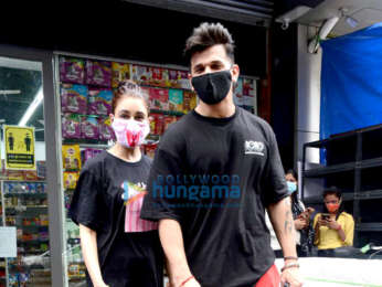 Photos: Prince Narula and Yuvika Chaudhary snapped at a medical store