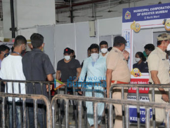 Photos: Salman Khan snapped at the vaccination centre in Dadar