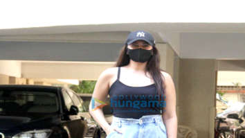 Photos: Sonakshi Sinha snapped at a friend’s place in Bandra