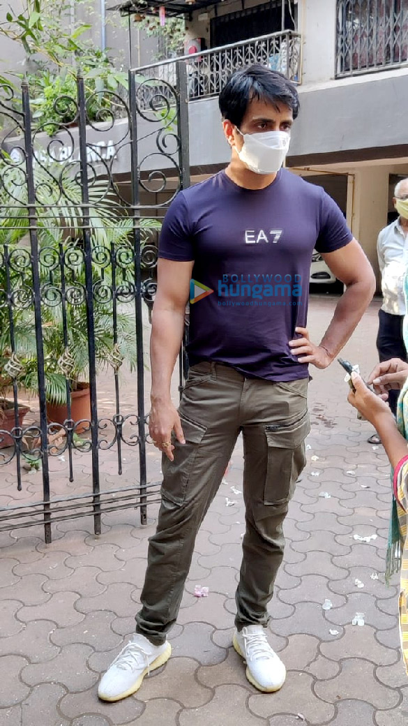 photos sonu sood spotted at his residence 2