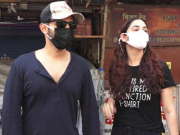 Rahul Vaidya and Disha Parmar spotted at four bungalow