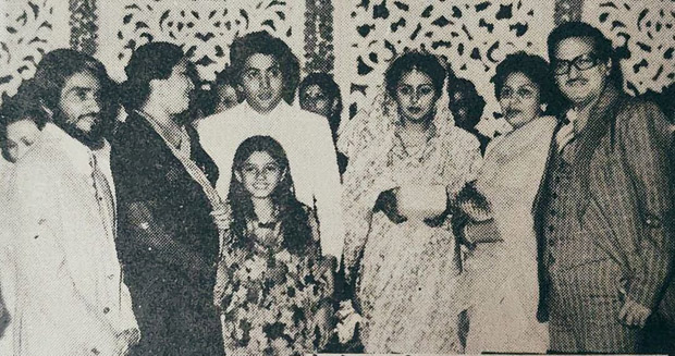 Raveena Tandon shares throwback picture from Rishi Kapoor and Neetu Kapoor's wedding