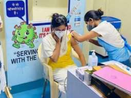 SHOCKING: Section 375 actress Meera Chopra poses as a frontline worker and gets vaccinated; deletes post after controversy erupts