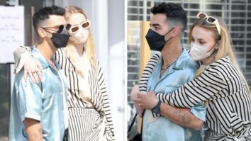 Sophie Turner dons striped wrap dress during Mother’s Day outing with husband Joe Jonas
