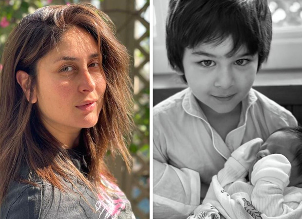 Kareena Kapoor Khan shares picture of Taimur holding his baby brother, giving fans a glimpse of the baby