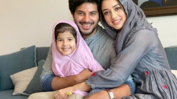 Dulquer Salmaan celebrates Eid at home; shares adorable pictures with wife and daughter