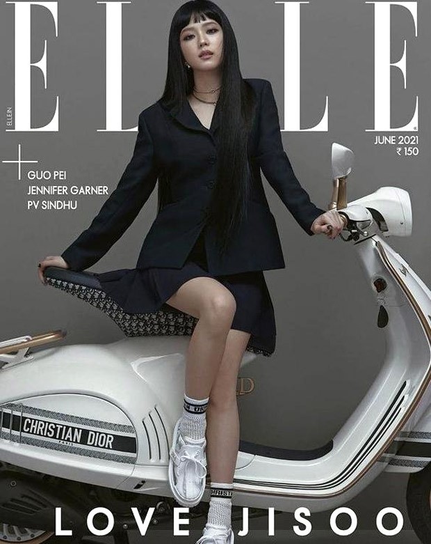 BLACKPINK's Jisoo looks chic and stunning in Dior on the cover of Elle India