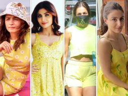 COLOUR OF THE WEEK: YELLOW – Alia Bhatt, Shilpa Shetty, Malaika Arora, Soha Ali Khan exude summer radiance
