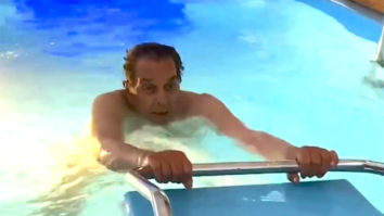 Dharmendra shares a glimpse performing water aerobics on this International Yoga Day