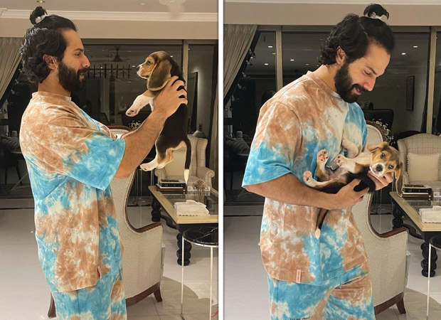Father’s Day 2021 Varun Dhawan has finally named his pup ‘Joey’, shares adorable pictures