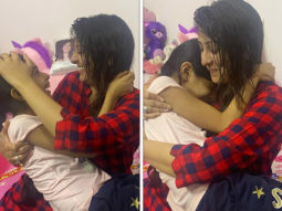 Hamariwali Good News actress Juhi Parmar reunites with her daughter after 2 months of outdoor shoot