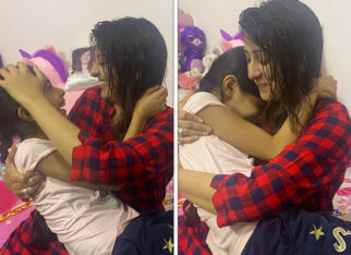 Hamariwali Good News actress Juhi Parmar reunites with her daughter after 2 months of outdoor shoot