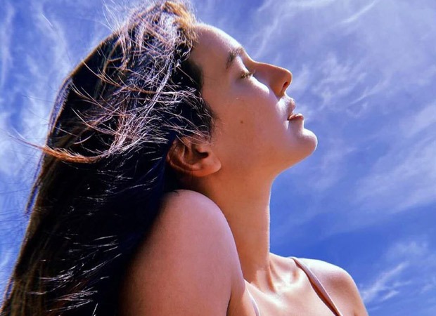 Isabelle Kaif soaks in the sun in white bikini top