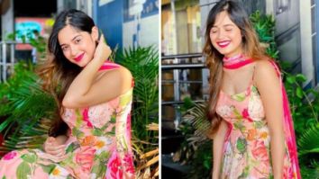 Jannat Zubair makes a sartorial statement in floral floor-length dress
