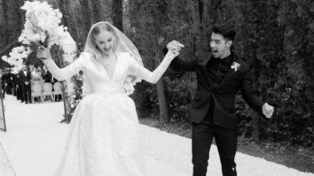 Joe Jonas and Sophie Turner celebrate second anniversary by sharing unseen photos from their glorious wedding