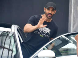 John Abraham spotted at gym in Bandra