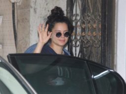 Kangana Ranaut spotted outside pilates gym in Santacruz