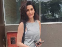 Karishma Tanna spotted outside gym at Laxmi Industrial Estate in Andheri