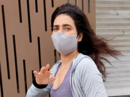 Karishma Tanna spotted outside gym at Laxmi Industrial Estate in Andheri