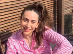 Karisma Kapoor flaunts her morning look in customised comfy pink pajamas