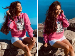 Khatron Ke Khiladi 11: Anushka Sen shares sun-kissed pictures donning pink sweatshirt and white shorts