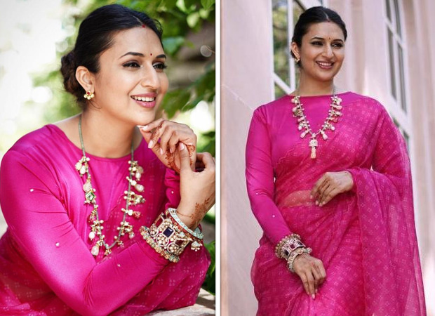 Ditch The Western Look & Opt For Divyanka Tripathi Dahiya's Ombre Sequins  Saree For New Year's Eve