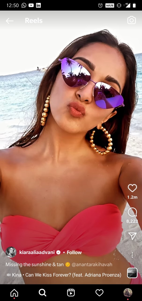 Kiara Advani sizzles in poppy pink bikini in this throwback beach video