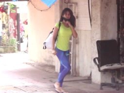 Kim Sharma and Leander Paes spotted outside pilates gym in Santacruz