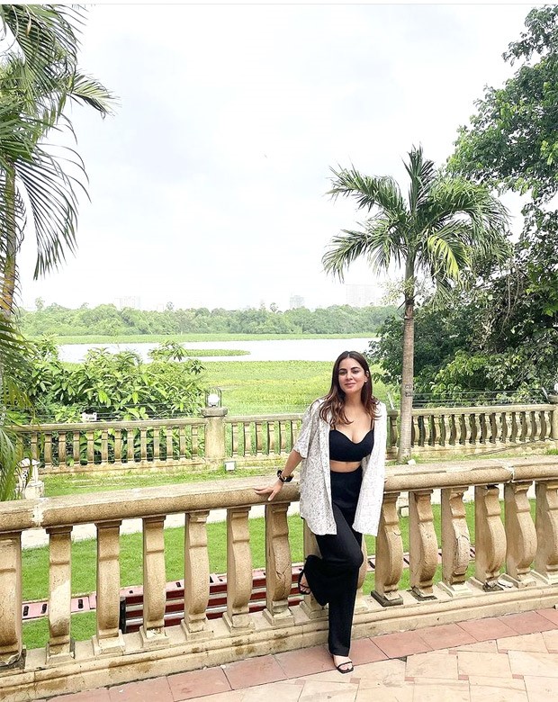 Kundali Bhagya actress Shraddha Arya keeps it casual in black co-ord set paired with printed shirt