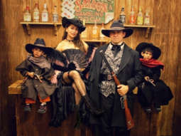 Madhuri Dixit shares throwback family picture flaunting their Wild West-style