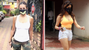 Malaika Arora and Janhvi Kapoor spotted at Diva Yoga in Bandra