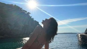 Money Heist star Ursula Corbéro soaks in the sun in skimpy striped bikini during her vacation Money Heist star Ursula Corbéro soaks in the sun in skimpy striped bikini during her vacation