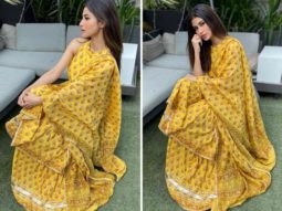 Mouni Roy exudes elegance in an affordable yellow sharara set