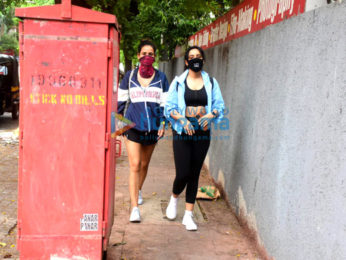 Photos: Aisha Sharma and Neha Sharma spotted in Bandra