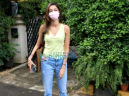 Photos: Ananya Panday spotted outside a salon in Bandra