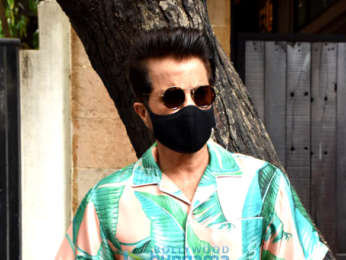Photos: Anil Kapoor snapped at a tree plantation drive in Juhu