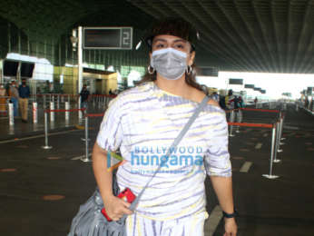 Photos: Huma Qureshi snapped at the airport