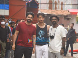 Photos: Jackky Bhagnani, Tiger Shroff and Remo D’souza spotted outside SJ Studio in Saki Naka