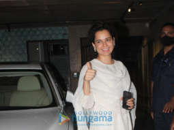 Photos: Kangana Ranaut spotted at her office in Khar