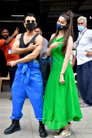 Photos: Laxmi Rai spotted at a vaccination centre in Dadar