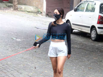 Photos: Malaika Arora and Sophie Choudry spotted in Bandra