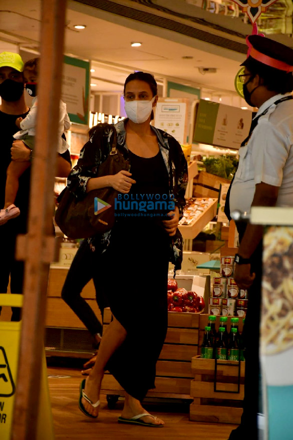 photos neha dhupia and angad bedi spotted at foodhall with their daughter 6