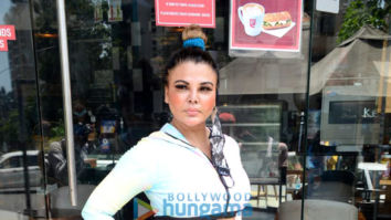 Photos: Rakhi Sawant snapped at a coffee shop