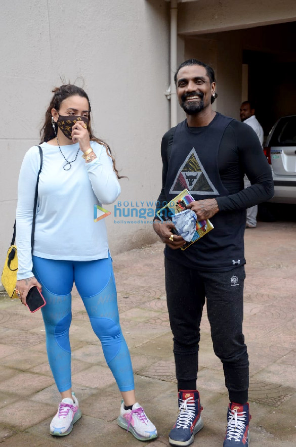 photos remo dsouza and lizelle dsouza snapped in versova 1