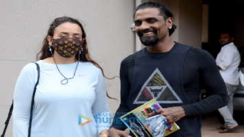 Photos: Remo D’Souza and Lizelle D’Souza snapped in Versova