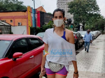 Photos: Sonnalli Seygall snapped at the gym